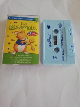 Leo Lausemaus Folge 1 Weiß mit Blauen Druck 4.22821 Kiddinx